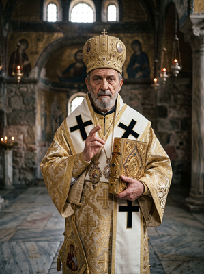 Święty Jan Chryzostom, arcybiskup i&nbsp;doktor Kościoła